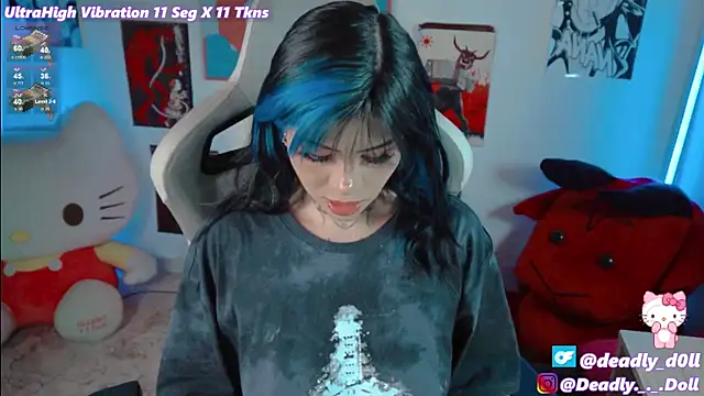 Deadly Doll online show from January 12, 10:48 pm