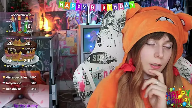 ShiroiFubuki online show from February 20, 3:30 pm