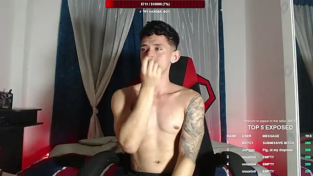 stevenSEX123 online show from February 1, 3:27 am