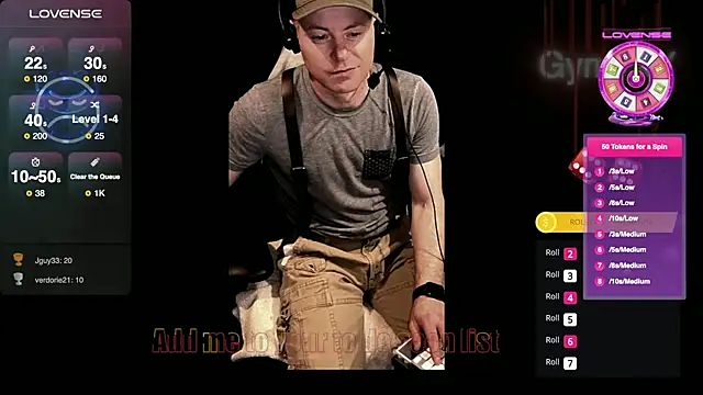 GymyXY online show from February 2, 8:19 pm