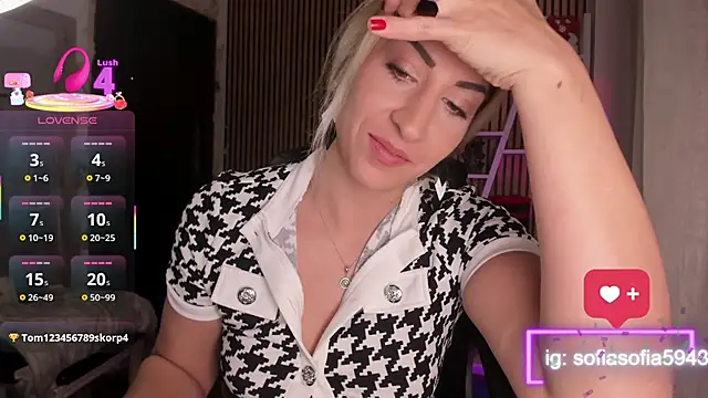 sofiah  online show from February 3, 5:07 pm