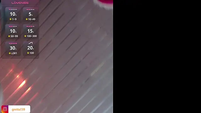 Snapshot of _Gretta chatting on October 6, 7:55 pm Gretta online show from October 6, 7:55 pm