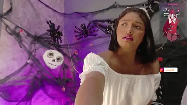 Snapshot of _Gretta chatting on October 23, 8:07 pm Gretta online show from October 23, 8:07 pm