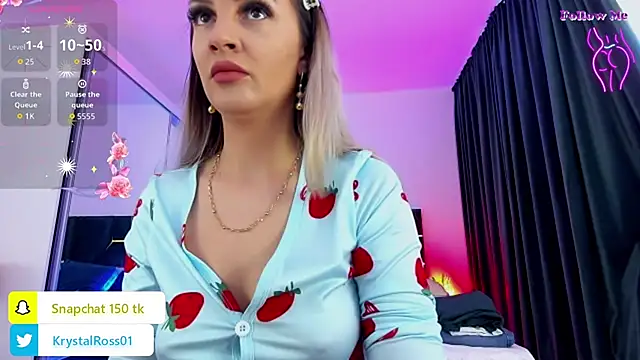 Snapshot of AllisonSweets chatting on February 22, 12:47 pm AllisonSweets online show from February 22, 12:47 pm