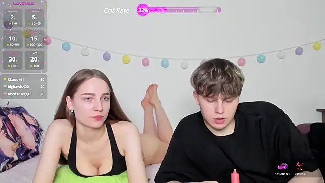 Emily and Ilumi online show from January 27, 10:06 pm