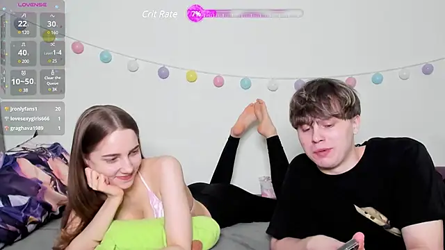 Emily and Ilumi online show from February 19, 12:14 am