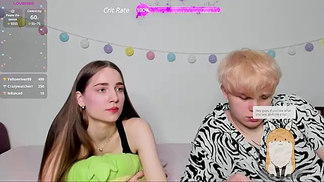 Emily and Ilumi online show from February 27, 3:05 pm