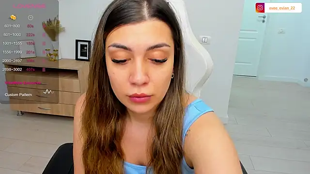 Snapshot of EveEvian chatting on June 24, 4:06 pm EveEvian online show from June 24, 4:06 pm