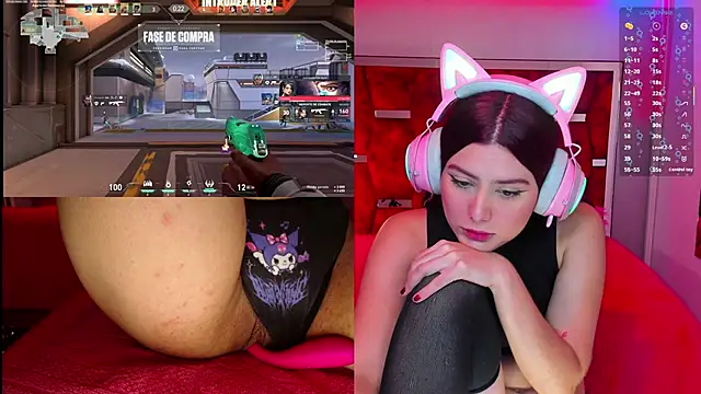 Snapshot of LiaGames chatting on March 18, 1:00 am LiaGames online show from March 18, 1:00 am