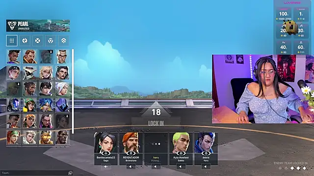 haru u2 online show from October 19, 10:21 pm