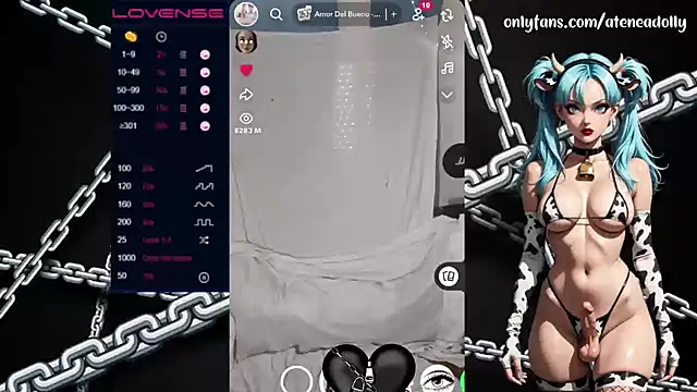 Snapshot of AteneaDolly chatting on October 3, 12:57 pm AteneaDolly online show from October 3, 12:57 pm