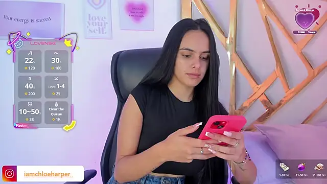 ChloeHarper  online show from November 21, 6:50 pm