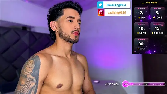 AxelKing1326 online show from February 23, 9:59 pm