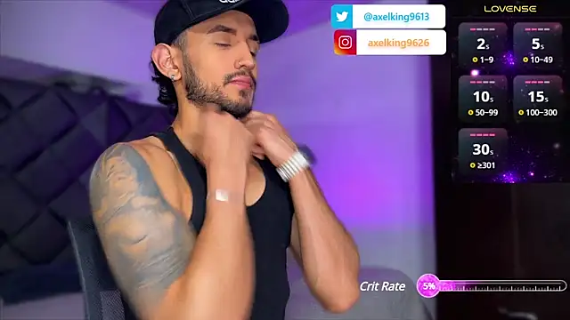 AxelKing1326 online show from March 5, 9:59 pm