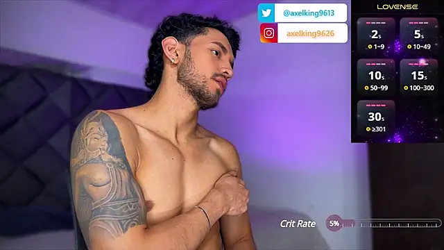 AxelKing1326 online show from March 12, 1:14 am