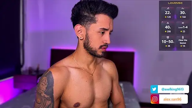 AxelKing1326 online show from October 19, 5:57 pm