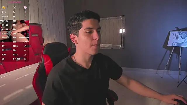 Snapshot of Brat_ chatting on February 9, 5:33 am Brat online show from February 9, 5:33 am