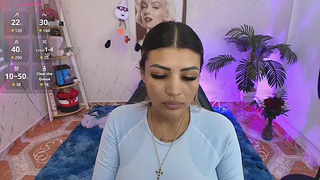 Snapshot of SALOOMEE__ chatting on February 21, 1:06 am SALOOMEE online show from February 21, 1:06 am