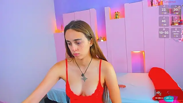 Snapshot of angelikarose1 chatting on February 2, 3:10 am angelikarose1 online show from February 2, 3:10 am