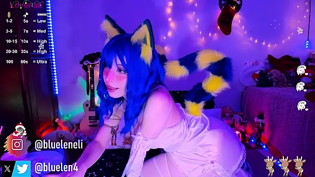 bluelen online show from December 31, 11:20 am