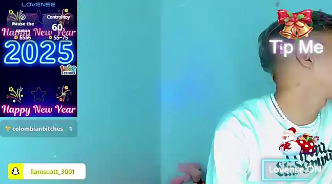 Snapshot of Liamscott_ chatting on January 7, 6:16 am Liamscott online show from January 7, 6:16 am