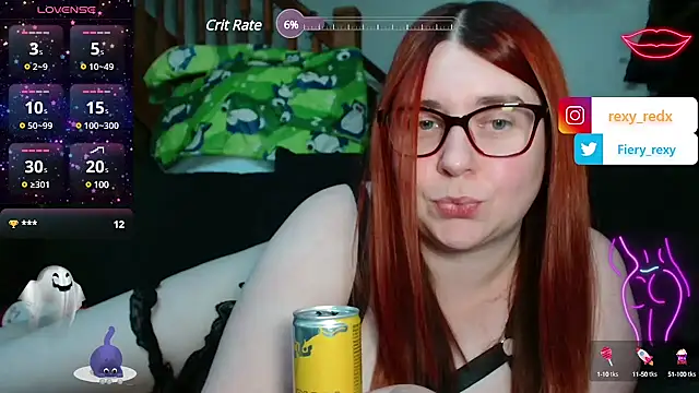 Fiery rexy online show from December 31, 11:39 pm