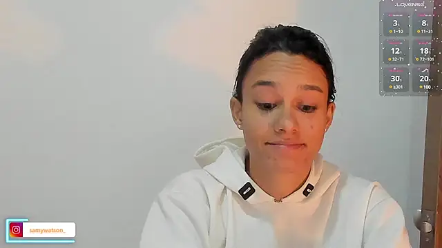 SamanthaWatson online show from March 8, 2:45 am