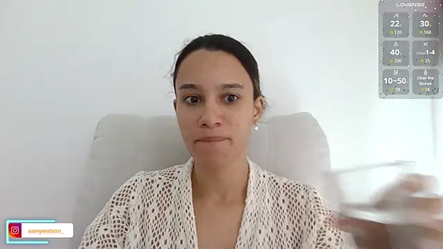 Snapshot of SamanthaWatson chatting on July 4, 1:39 pm SamanthaWatson online show from July 4, 1:39 pm