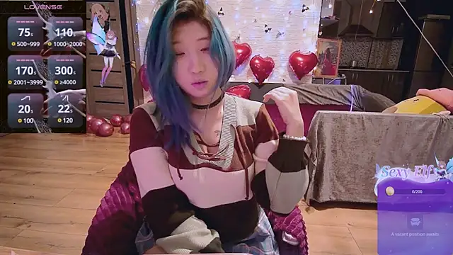 Snapshot of Akemilun chatting on February 21, 10:04 pm Akemilun online show from February 21, 10:04 pm