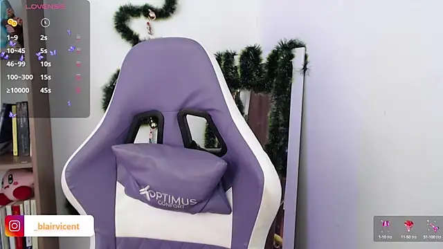 BlairVicent online show from December 2, 3:58 pm