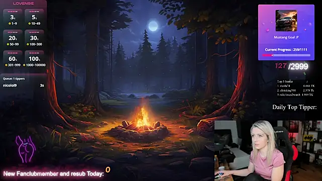 Lisaonthemoon online show from January 26, 4:09 pm