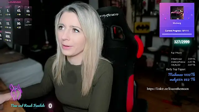 Lisaonthemoon online show from March 15, 8:43 pm