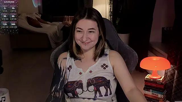 Snapshot of Megan__Hart chatting on February 8, 6:44 pm Megan Hart online show from February 8, 6:44 pm