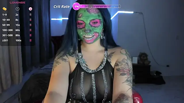 Snapshot of black_wiidow chatting on October 17, 2:26 am black wiidow online show from October 17, 2:26 am