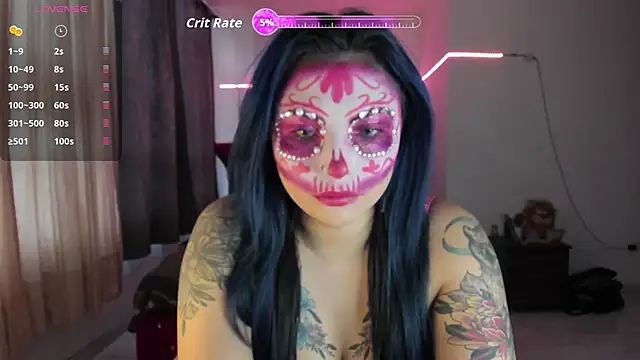 Snapshot of black_wiidow chatting on October 18, 10:21 pm black wiidow online show from October 18, 10:21 pm