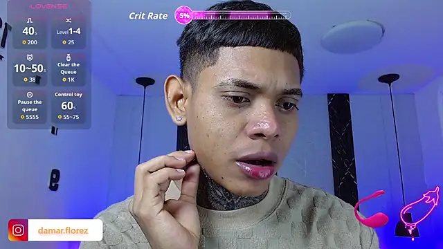 Damar fhelipe online show from October 7, 4:09 am