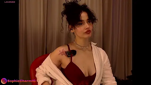 Snapshot of SophieCharm chatting on December 20, 7:37 am SophieCharm online show from December 20, 7:37 am