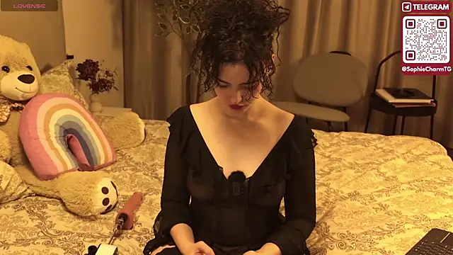 Snapshot of SophieCharm chatting on February 8, 7:17 pm SophieCharm online show from February 8, 7:17 pm