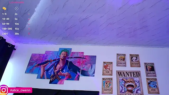 Aliceowenn online show from November 21, 9:13 pm