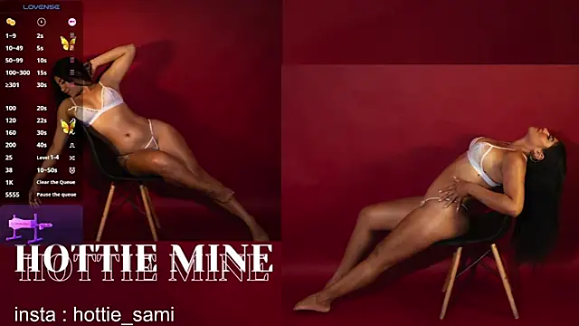Snapshot of hottie_mine_ chatting on February 18, 10:47 pm hottie mine online show from February 18, 10:47 pm