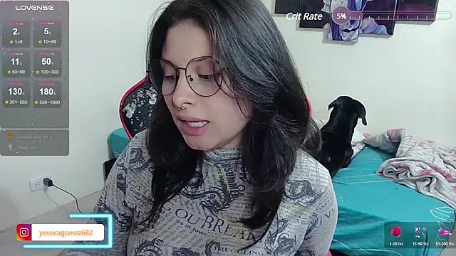 Snapshot of jessica_gomez chatting on December 29, 1:13 am jessica gomez online show from December 29, 1:13 am