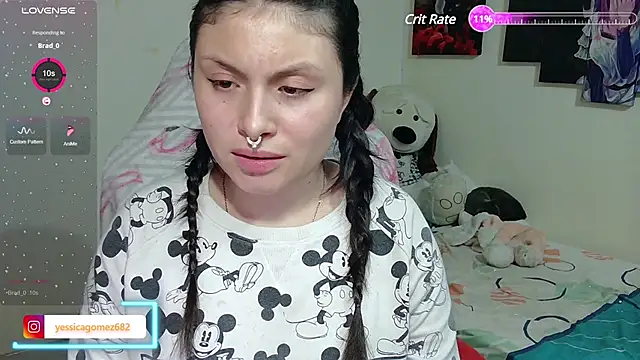 Snapshot of jessica_gomez chatting on March 7, 12:48 am jessica gomez online show from March 7, 12:48 am