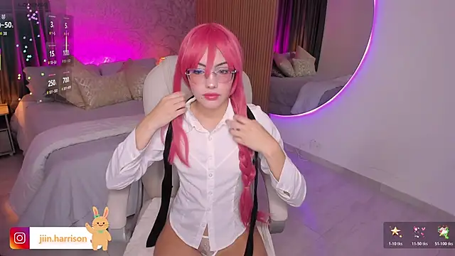 Snapshot of Jin-harrison chatting on October 28, 11:14 am Jin-harrison online show from October 28, 11:14 am