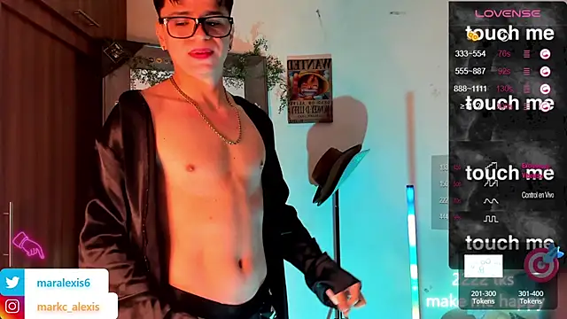 marckalexis online show from February 6, 12:05 pm