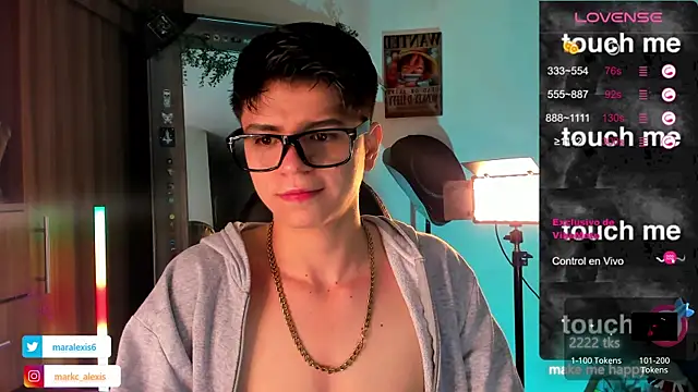 marckalexis online show from February 11, 8:42 pm