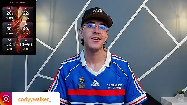 CodyWalkerR online show from April 24, 11:18 pm