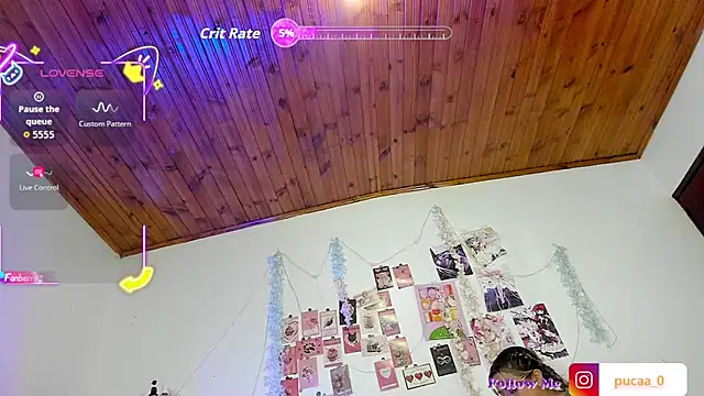 Snapshot of Pucaa_ chatting on March 23, 1:31 am Pucaa online show from March 23, 1:31 am