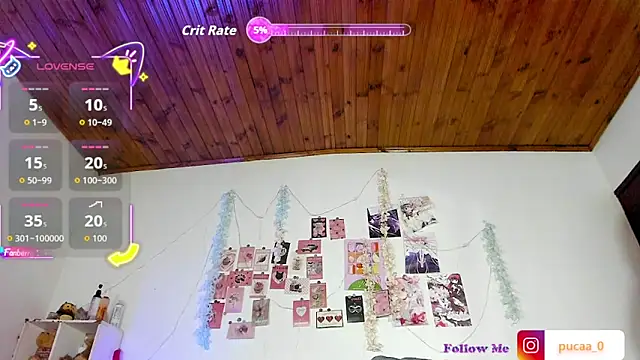 Snapshot of Pucaa_ chatting on April 1, 2:01 am Pucaa online show from April 1, 2:01 am
