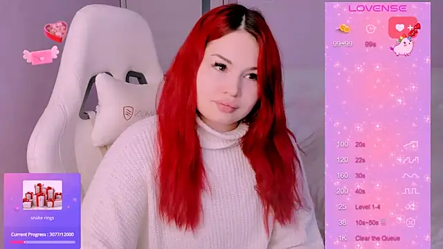 Snapshot of MissClarks chatting on January 24, 11:26 am MissClarks online show from January 24, 11:26 am