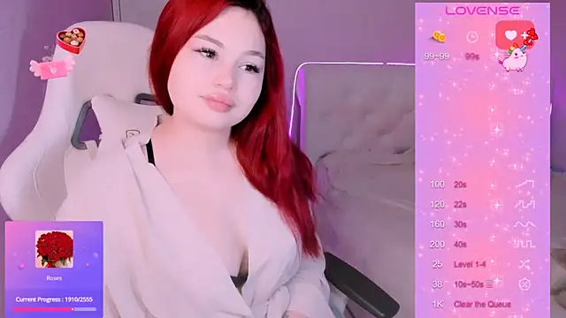 Snapshot of MissClarks chatting on February 1, 10:05 am MissClarks online show from February 1, 10:05 am